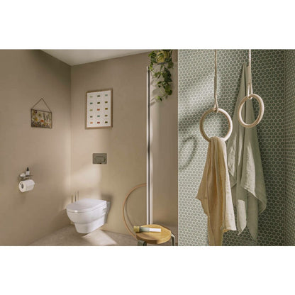 Комплект за стенен монтаж WC Hansgrohe GladeLake S AquaChannel Flush с капак с нормално затваряне