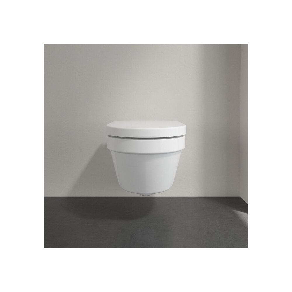 Сет за окачено WC Villeroy&Boch Architectura Combi-Pack DirectFlush Rimless с капак softclose бял Alpin CeramicPlus