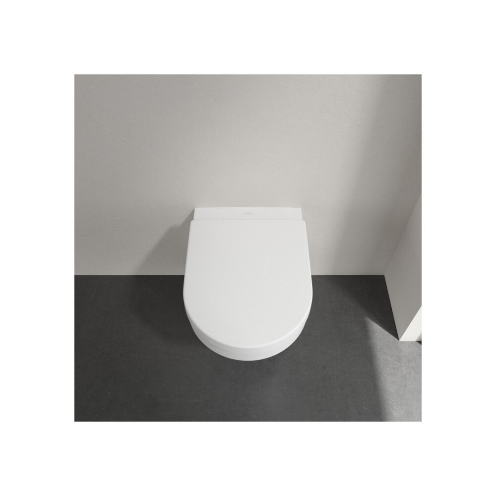 Сет за окачено WC Villeroy&Boch Architectura Combi-Pack DirectFlush Rimless с капак softclose бял Alpin CeramicPlus