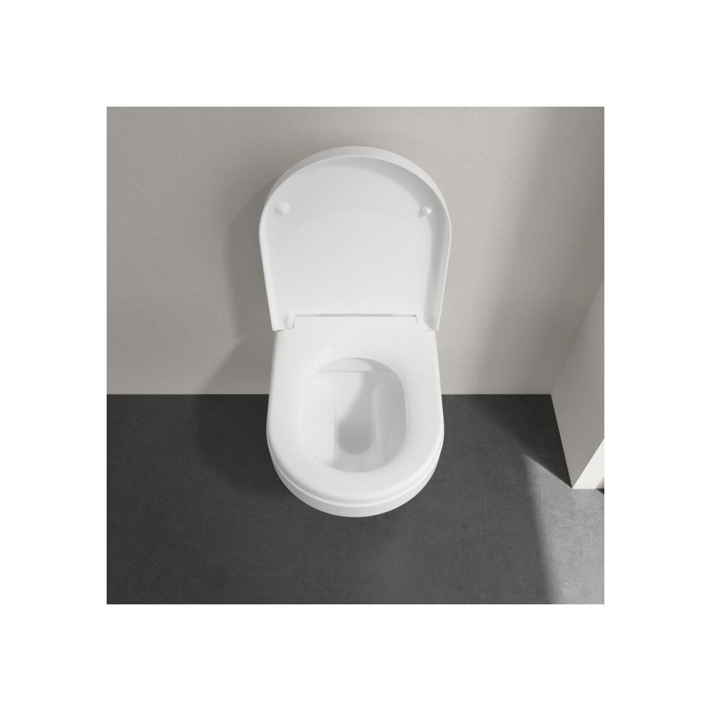 Сет за окачено WC Villeroy&Boch Architectura Combi-Pack DirectFlush Rimless с капак softclose бял Alpin CeramicPlus