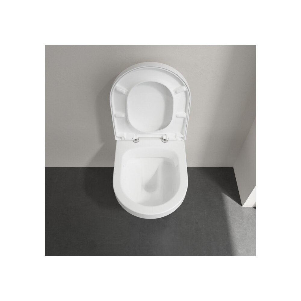 Сет за окачено WC Villeroy&Boch Architectura Combi-Pack DirectFlush Rimless с капак softclose бял Alpin CeramicPlus