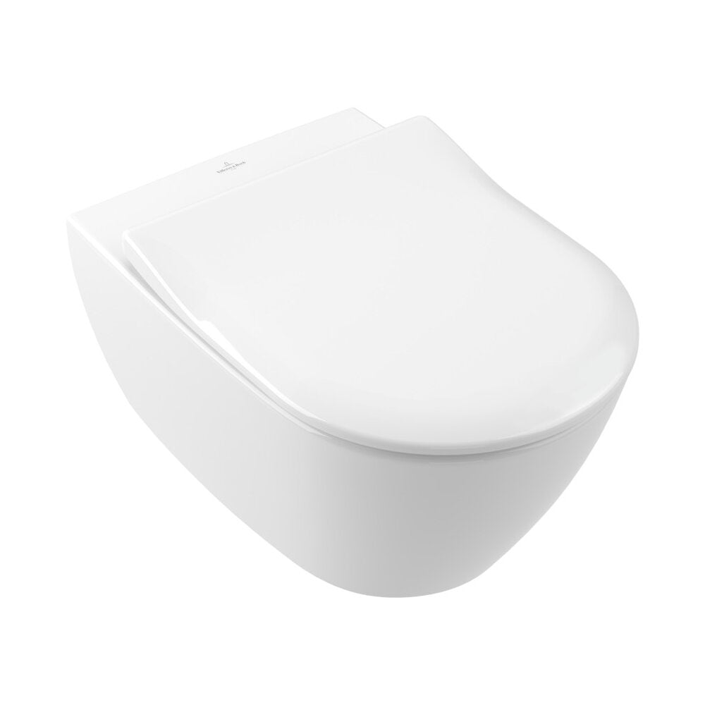 Комплект стенен тоалетен съд Villeroy&Boch Subway 2.0 DirectFlush с капак softclose Quick Release