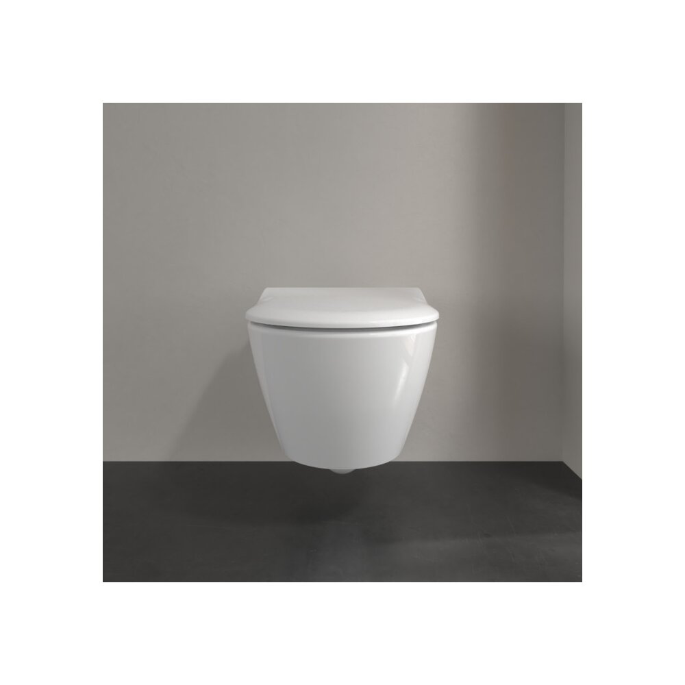 Комплект стенен тоалетен съд Villeroy&Boch Subway 2.0 DirectFlush с капак softclose Quick Release