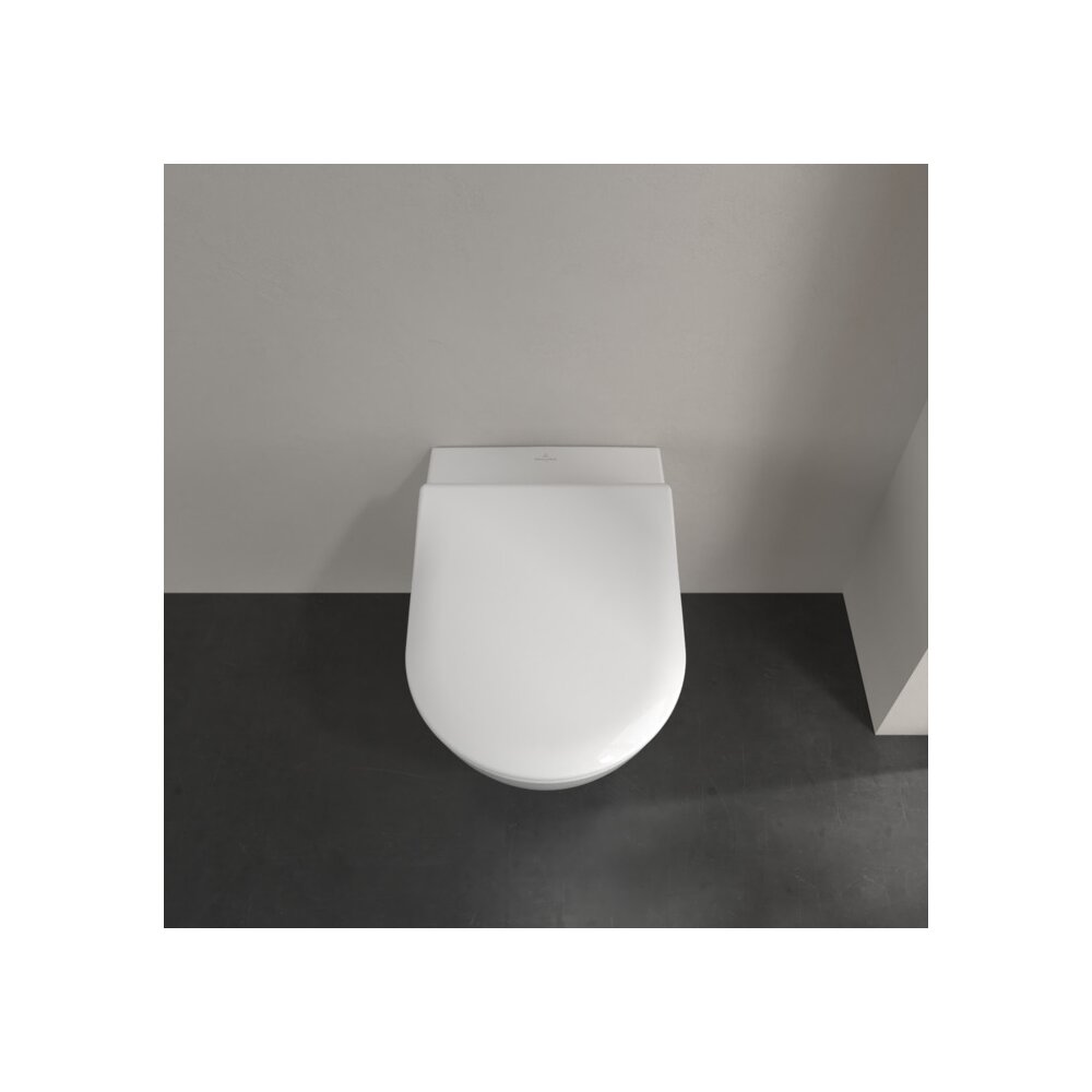 Комплект стенен тоалетен съд Villeroy&Boch Subway 2.0 DirectFlush с капак softclose Quick Release