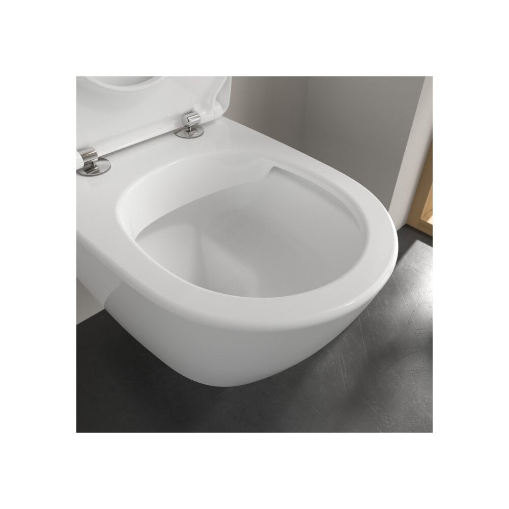 Комплект стенен тоалетен съд Villeroy&Boch Subway 2.0 DirectFlush с капак softclose Quick Release