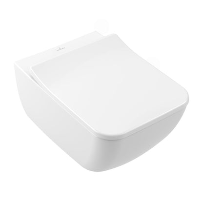 Сет за стенен тоалетен чиния Villeroy&Boch Venticello Combi-Pack DirectFlush Rimless с капак softclose бял Alpin CeramicPlus