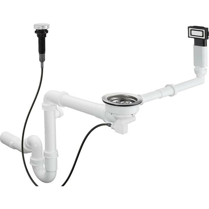 Automatic siphon Hansgrohe D14-11 for granite sink with one bowl