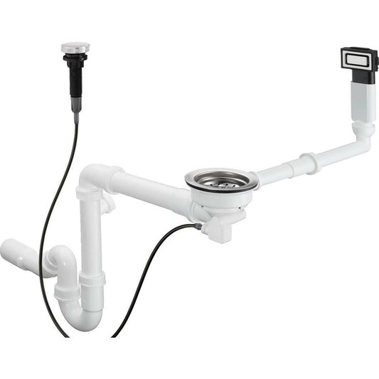Автоматичен сифон Hansgrohe D14-11 за еднокамерен гранитен мивка