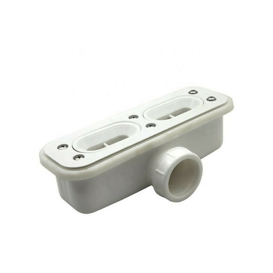 Сифон за душ кабина Inter Ceramic бял