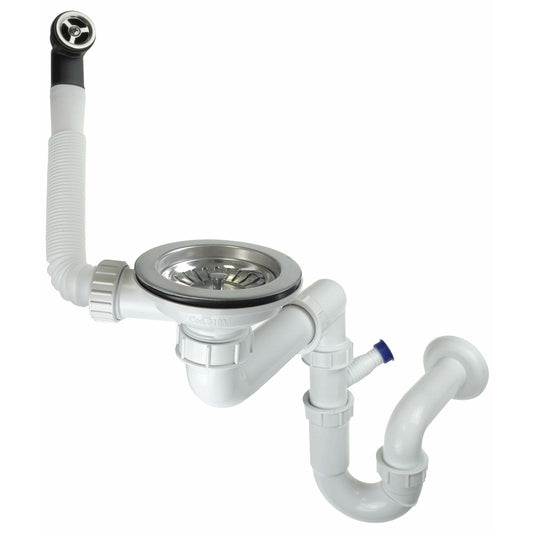 Deante Stainless Steel Sink Trap for 1 Bowl