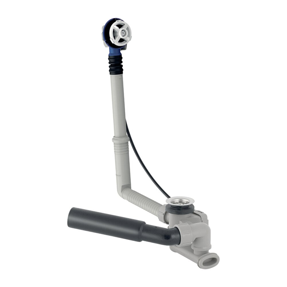 Geberit d52 Bathtub Overflow Siphon with Rotary Operation