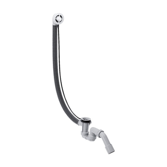 Сифон с преливник за вана Hansgrohe Flexaplus хром