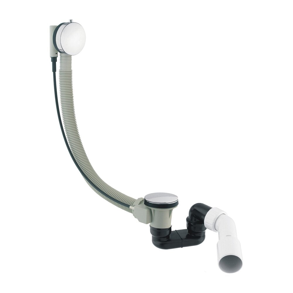 Siphon with overflow for Omnires Cgs chrome bathtub