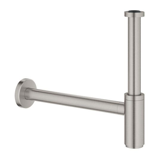 Grohe Supersteel Brushed Chrome Aesthetic Sink Trap