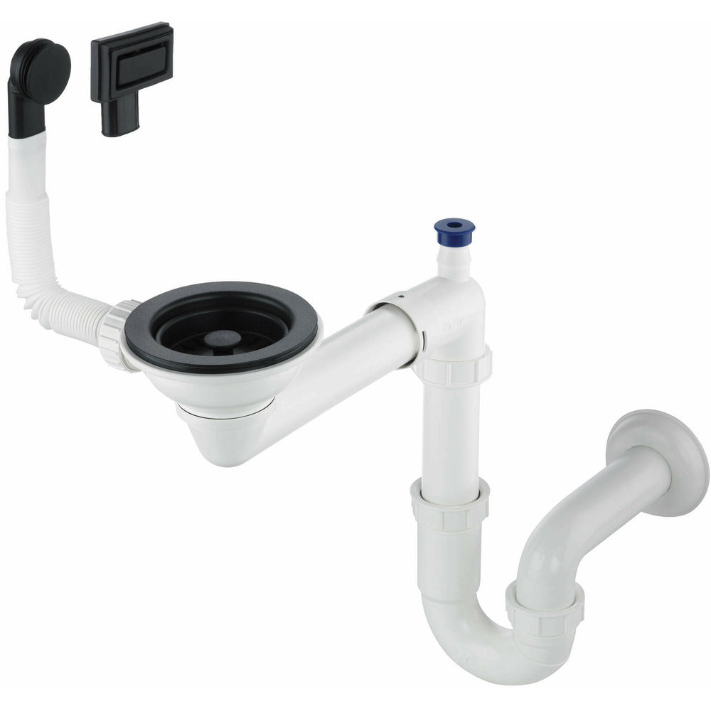 Siphon for Deante Space-Saver Black Granite Sink