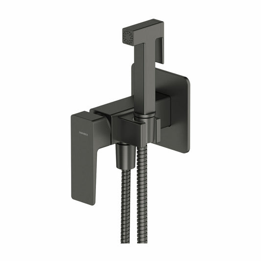 Bidet System for Concealed Installation Omnires Parma Graphite