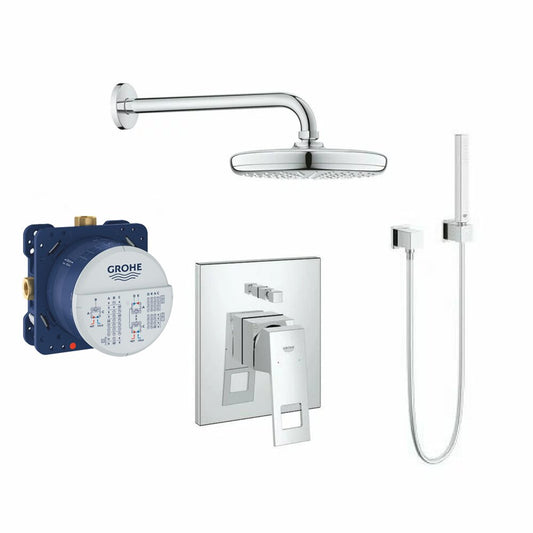 Grohe Eurocube Euphoria New Tempesta Concealed Shower System Chrome