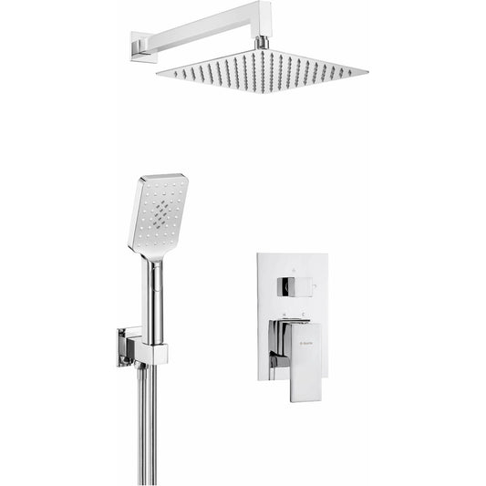 Deante Anemon Bis Chrome Concealed Shower System