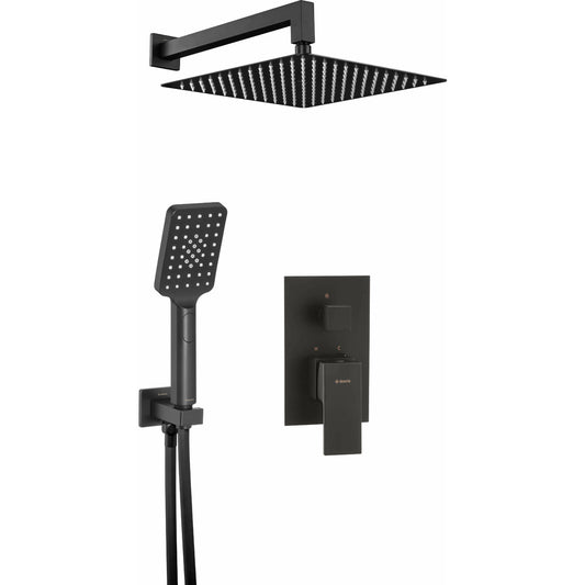 Deante Anemon Bis Black Concealed Shower System