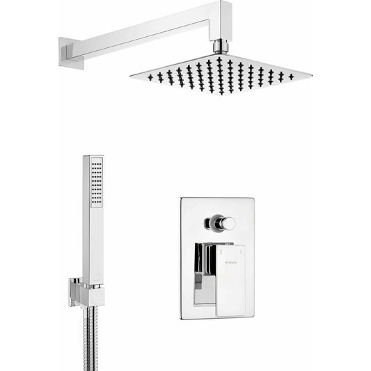 Deante Anemon Chrome Concealed Shower System