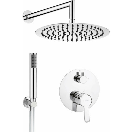 Deante Arnika Chrome Concealed Shower System