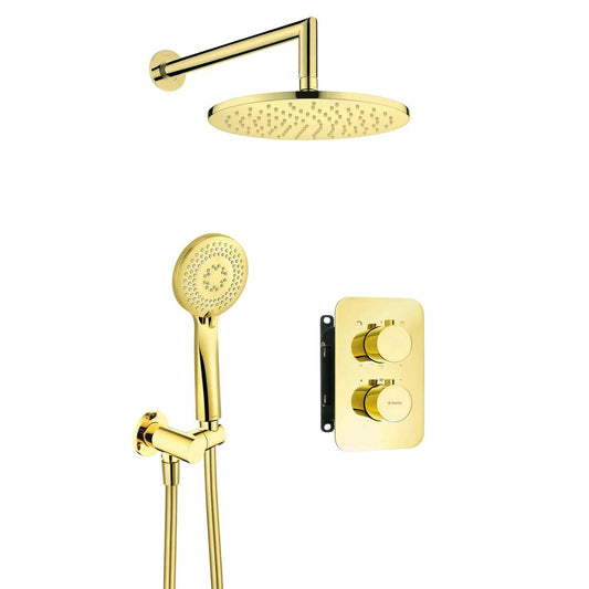 Built-in Shower System Deante Box Gold with Built-in Body