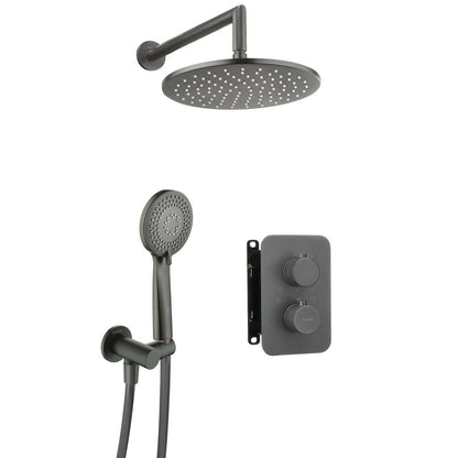 Built-in Shower System Deante Box Titanium with Built-in Body