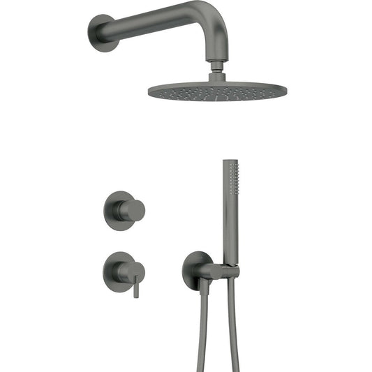 Deante Silia Built-in Shower System Titan with Round Head