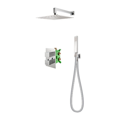 Built-In Shower System FDesign Stabilla Glossy Chrome Thermostatic