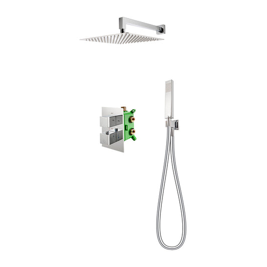 Built-In Shower System FDesign Stabilla Glossy Chrome Thermostatic