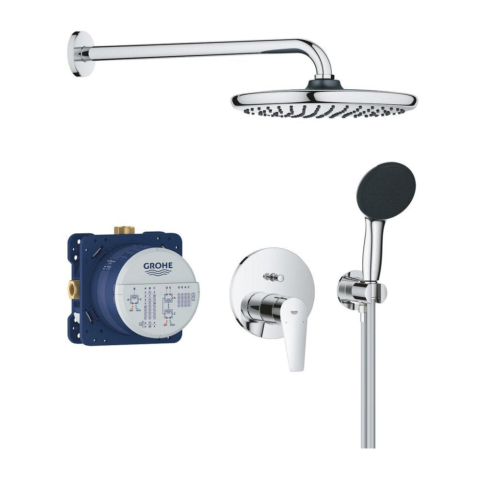Вграден душов комплект Grohe Start Edge Vitalio Start с хромирано покритие