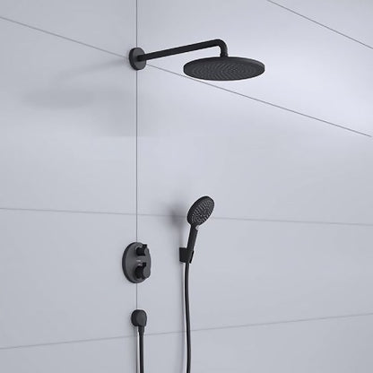 Built-in Shower System Hansgrohe Croma 280 Ecostat S Matte Black