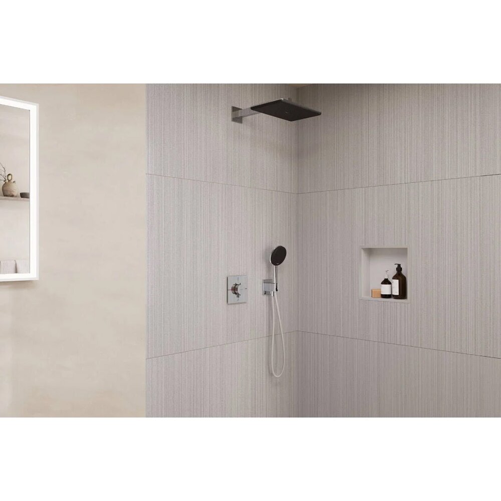 Вградена душ система Hansgrohe Raindance Alive Q с термостат и вграден корпус хром
