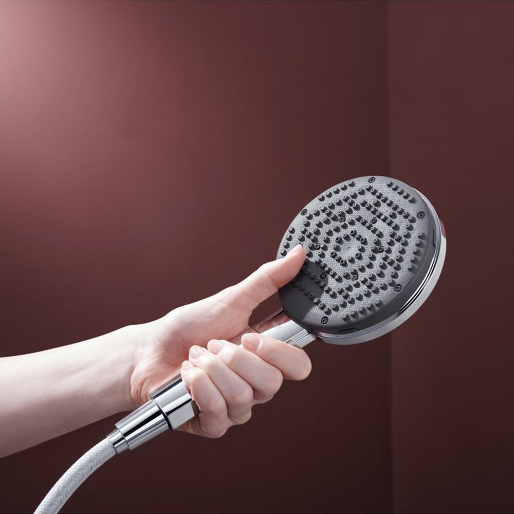 Вградена душ система Hansgrohe Raindance Alive Q с термостат и вграден корпус хром