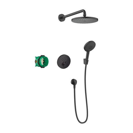 Hansgrohe Raindance Select S 240 Built-in Shower System Matte Black