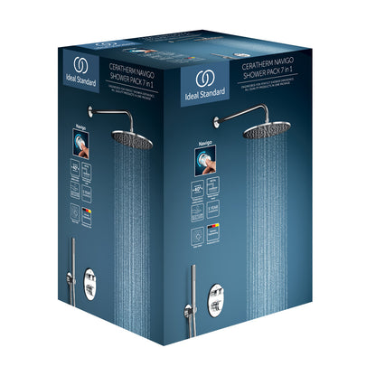Вградена душ система Ideal Standard Ceratherm Navigo хром гланц