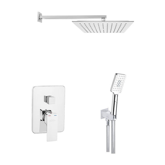 Invena Nyks Chrome Concealed Shower System