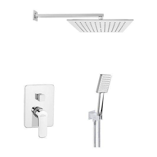 Invena Siros Chrome Concealed Shower System