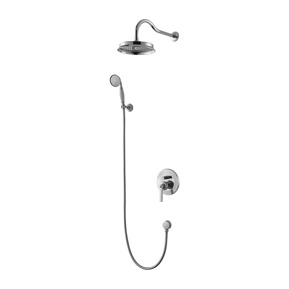 Built-In Shower System Omnires Armance and Shower Head with 1 Function