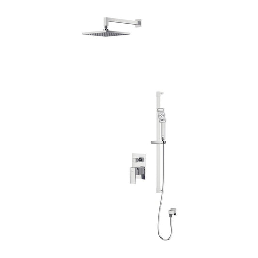 Omnires Fresh Concealed Shower System with 3 Function Showerhead