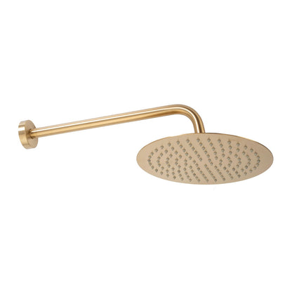 Rea Lungo Built-in Shower System Gold Brushed Finish