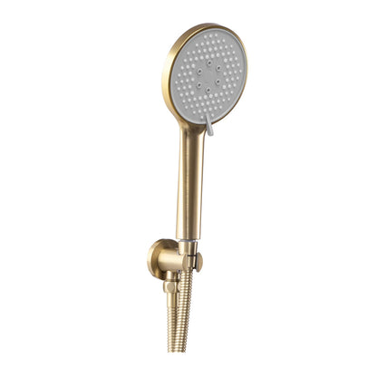 Rea Verso Built-in Shower System Brushed Gold Finish