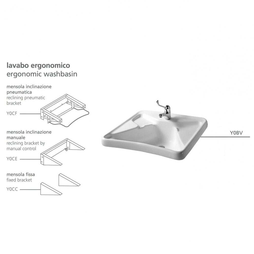 Manual Adjustment System for Hatria Autonomy Washbasin