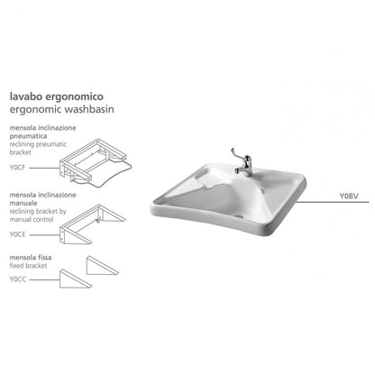 Manual Adjustment System for Hatria Autonomy Washbasin