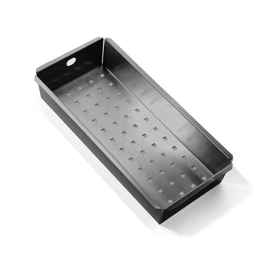 Alveus Line Monarch Sink Strainer in Hard Graphite Finish