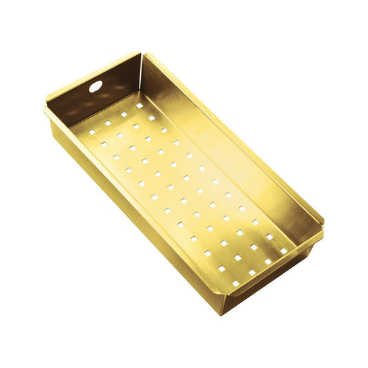 Alveus Line Monarch Sink Strainer in Gold Finish