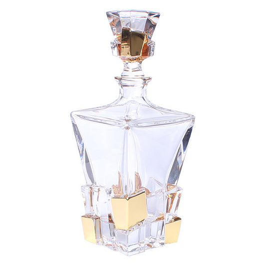 Стъкло Bohemia Crack Gold, 900 ml 650457