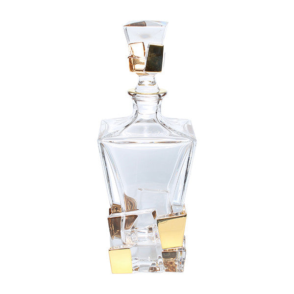 Стъкло Bohemia Crack Gold, 900 ml 650457