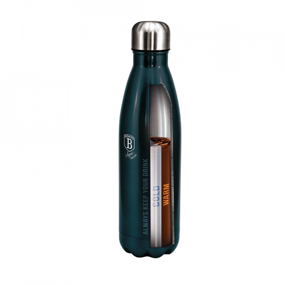 Термос бутилка 0.5 L Aquamarine Metallic Line Berlinger Haus BH 6371