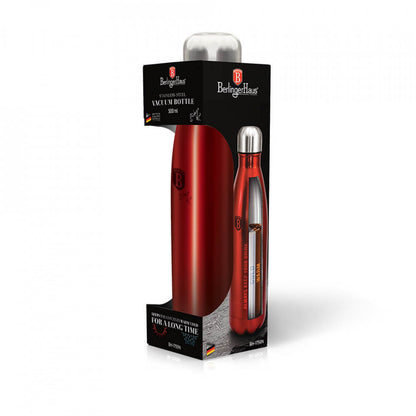 Термос бутилка 0.5 L Burgundy Metallic Line Berlinger Haus BH 1759N